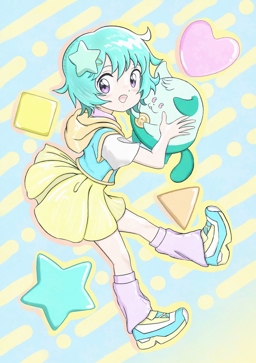 torisakana_0Go's tweet photo. ルルットリリィ今夜から2期目🌙✨

またかわいい姉妹に会える♪

#るるりりファンアート https://t.co/KyLXa0nE9r