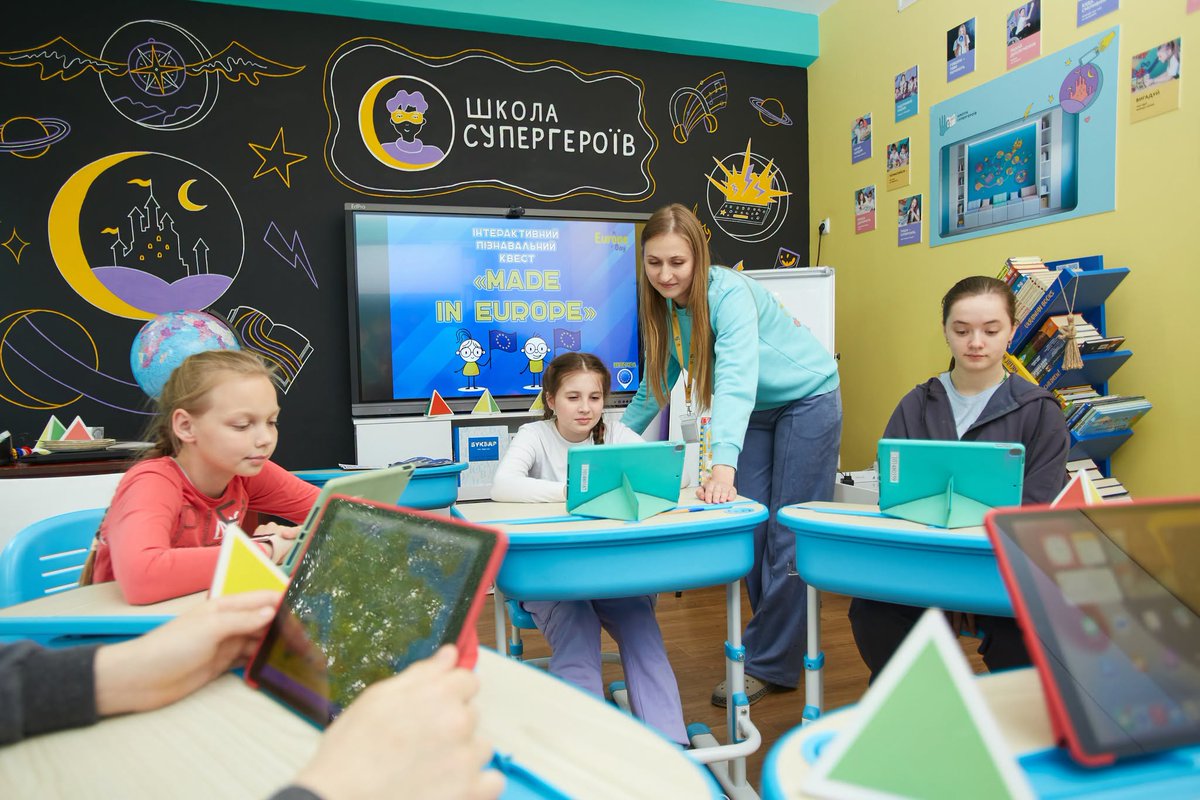 ZelenskyyUa's tweet photo. Today, we thank all our educators โ school and preschool teachers, lecturers, and all education workers โ for your work and care. I thank everyone who teaches our children and supports them every day during this difficult time.
The fifth year of the full-scale war. Constant air raid alerts, classes in shelters, online lessons. And now, as Russia once again intensifies its terror and strikes schools and universities, you continue to do your work. I am grateful to all our educators who remain a source of support for our children at a time like this, continue to teach them and be there for them. Every day, this is a major contribution to Ukraineโs future.
Happy Education Workersโ Day!
Thank you to each and every one of you for everything you do.