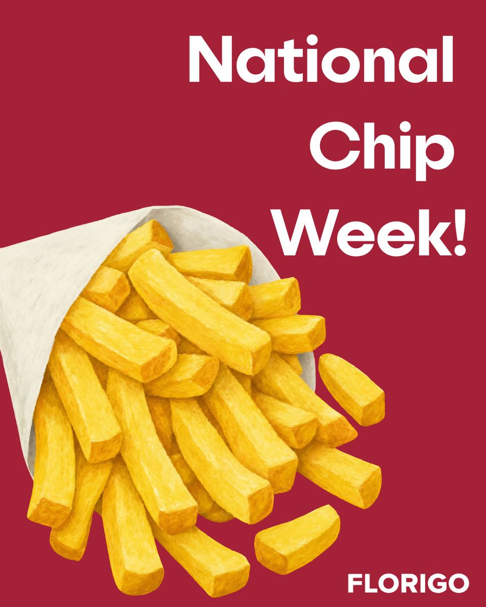 FlorigoUK's tweet photo. 🍟 Why does the nation love chips?

Crispy outside, fluffy inside and perfect with salt &amp; vinegar, curry sauce or gravy. 🇬🇧
This #NationalChipWeek, we’re celebrating the humble chip in all its glory!
What’s your perfect topping? 👇

#FlorigoFrying https://t.co/QZloIV1L6w