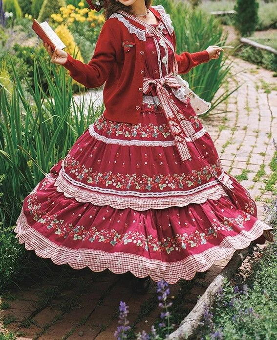 赤いドレスの少女とララ 𝑟𝑜𝑠𝑎𝑙𝑖𝑛𝑑 𝑟𝑖𝑐𝑐𝑖 🍓 ༘₊˚ෆ on X: 