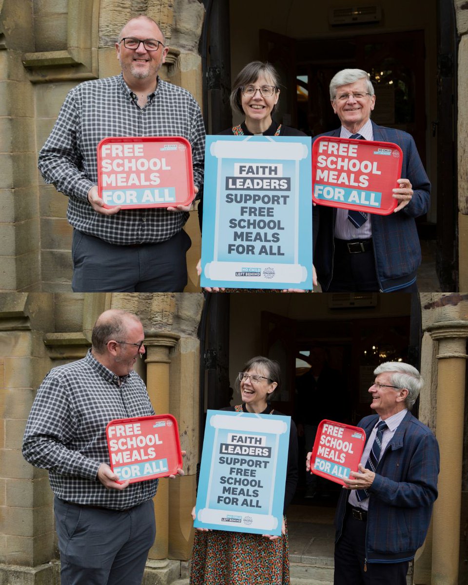 NoChildBehindUK's tweet photo. 📸 Last Sunday, faith leaders and groups came together in prayer for Free School Meals for All.

Will the Prime Minister deliver the dinners to every primary school child? Watch this space 👀 https://t.co/HtssGJL36r