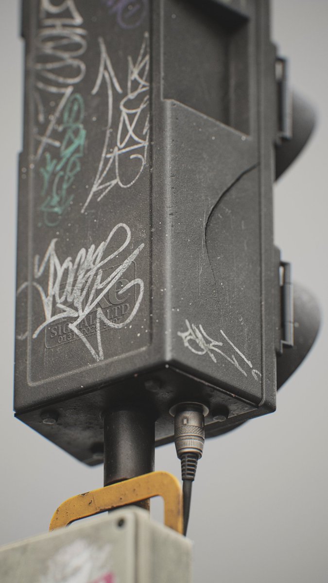 GamesArtistUK's tweet photo. 3D Artist @OneProgram_s breaks down his Traffic Light prop. In this article, Slava talks ref, subdivision modelling, ZBrush detailing, floating geometry, low-poly, UVs, baking, texturing painted metal, rust, plastic &amp; damaged wires.
https://t.co/T7GNuVgp45 https://t.co/AZmeJqYgtz