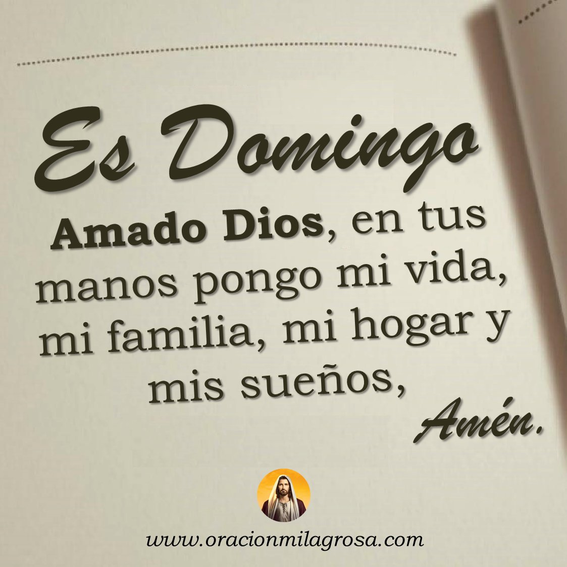 oracion_milagro's tweet photo. Oración para hoy domingo 4 de octubre 👉 https://t.co/b4GTeqhz8o ✨