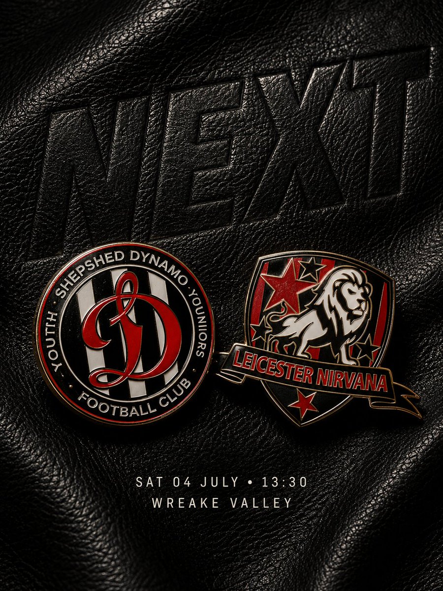 evoleze's tweet photo. Fixture graphic prompt with enamel pin badges on leather 🤤

If you want to download UNLIMITED prompts for your non league sports club...

click here: https://t.co/oKajp5jsK4 https://t.co/t66cwRIaFS