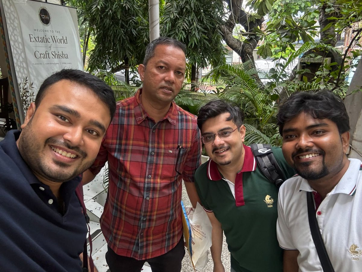 Probudhya13's tweet photo. So, This Happened!

Thank you for meeting us, @MarcusMergulhao . Truly an overwhelming experience! https://t.co/dt4sH1c2A6