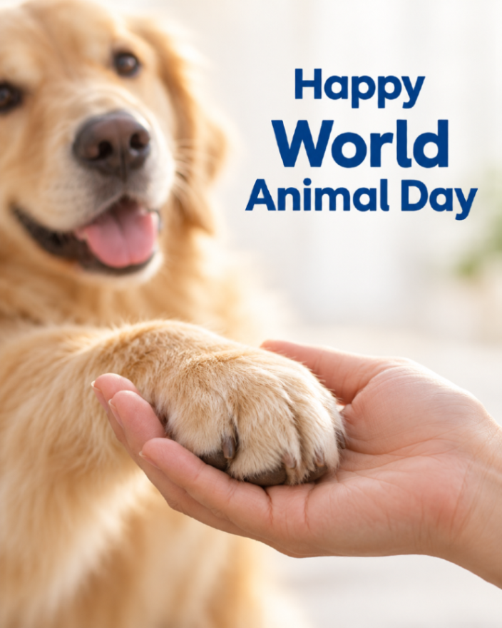 NoHoVet's tweet photo. World Animal Day is October 4! 🌍🐾 Today we celebrate animals everywhere and the people who protect them. Show your pet some extra love, support animal welfare, and help make the world kinder for all animals. #WorldAnimalDay #AnimalWelfare https://t.co/jN7FuNO3KR