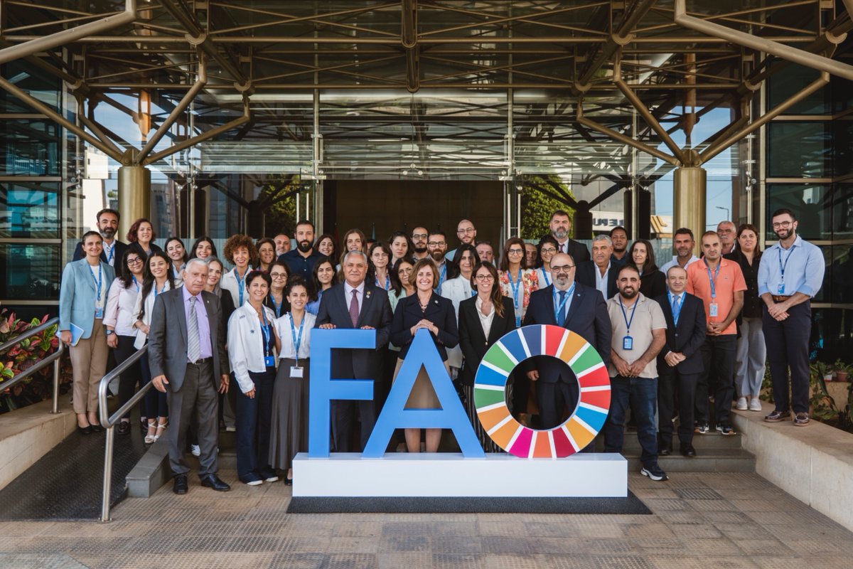 VQuattrola's tweet photo. I’m grateful to FAO DDG @BethBechdol for leading this high-level four-day mission, together with @FAOADG_NENA and @FAOemergencies Dir, to strengthen partnerships and advance 🇱🇧’s recovery.
Thanks to the mission and the committed @FAOLebanon team. https://t.co/e4niFb1JM4