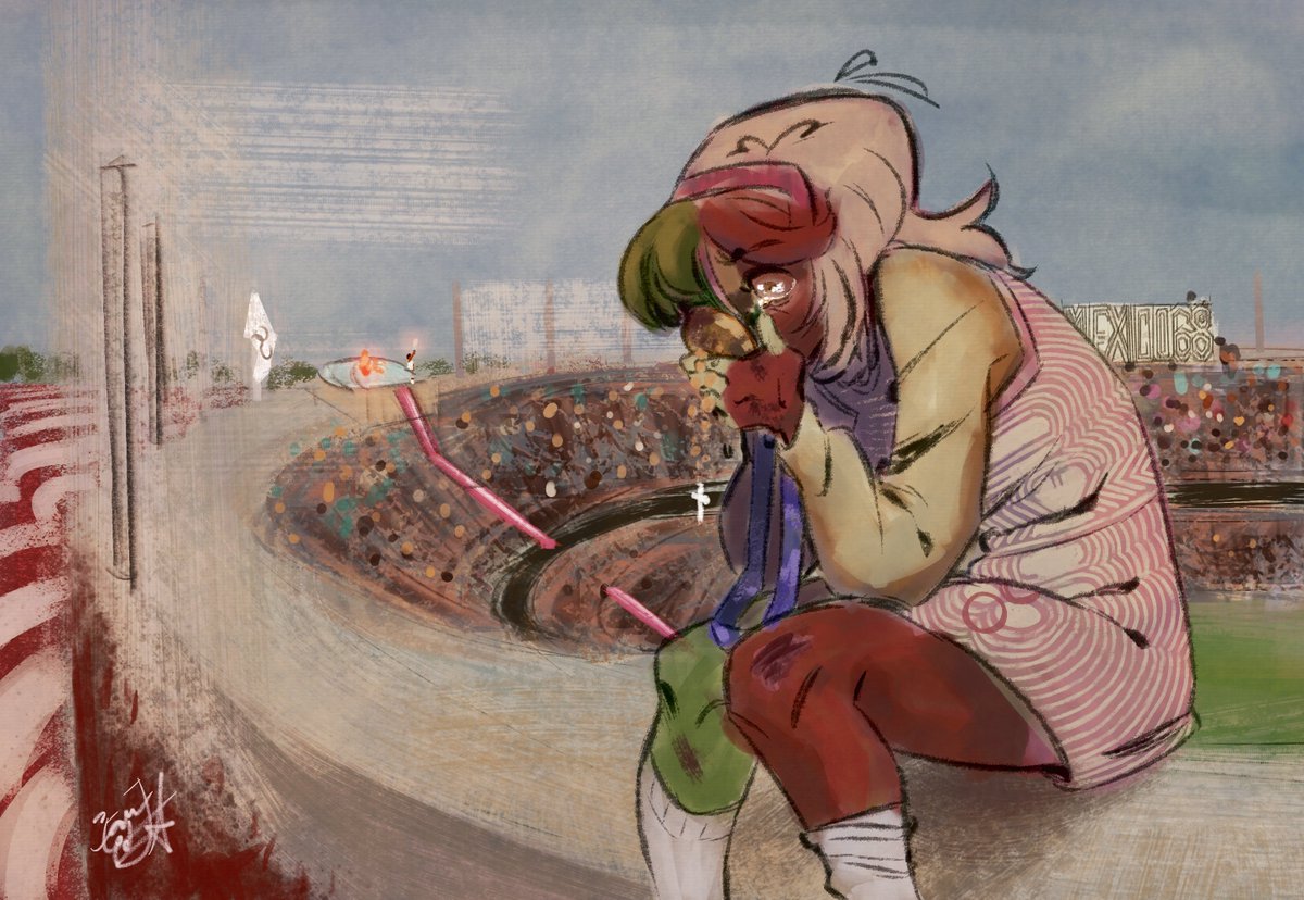 add00rable's tweet photo. Mexico 1968 Olympics

#countryhumans #2deOctubre https://t.co/JvrRTbUzx0