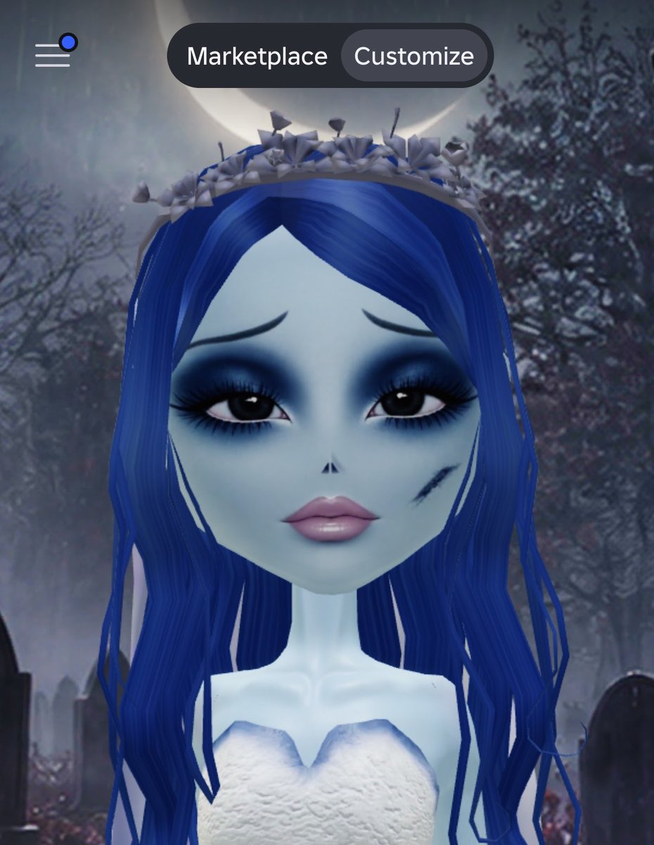 udioras's tweet photo. corpse bride makeup now in 'DIVA https://t.co/BixKYgaQeh 🐛
#roblox #robloxugc #robloxdev #RobloxDesigner #RobloxCommunity https://t.co/pqMvLrjGcj