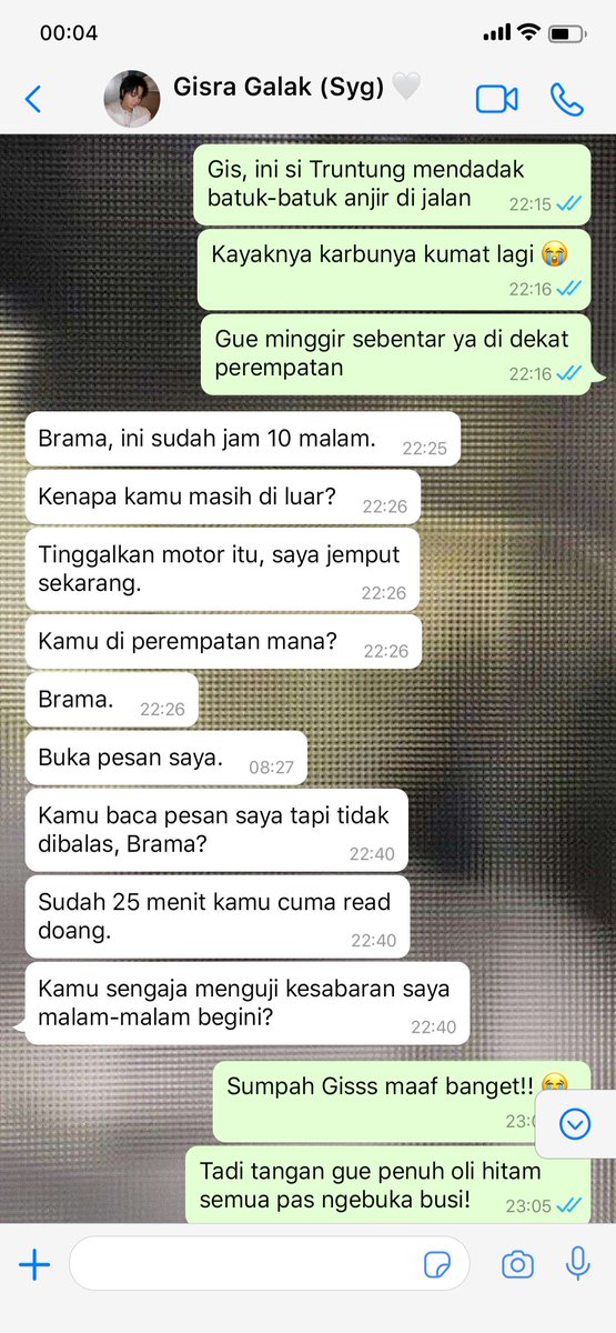bynarina's tweet photo. #nyulrul four tweets au 

brama minta putus https://t.co/sfaekv39j7
