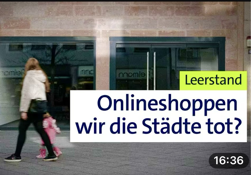 RuegerTill's tweet photo. Die KONTROVERS-Story: Tote Innenstädte, leere Läden - Wie der Onlinehandel unsere Heimat verändert.
https://t.co/eGEX9xE3Y5
Auf der Suche nach #Leerstand und Innenstadtsterben in Bayern: Wir waren in Bad Reichenhall, Herrieden, München und in Burglengenfeld.
#ladensterben @br24 https://t.co/53eapxnIyL