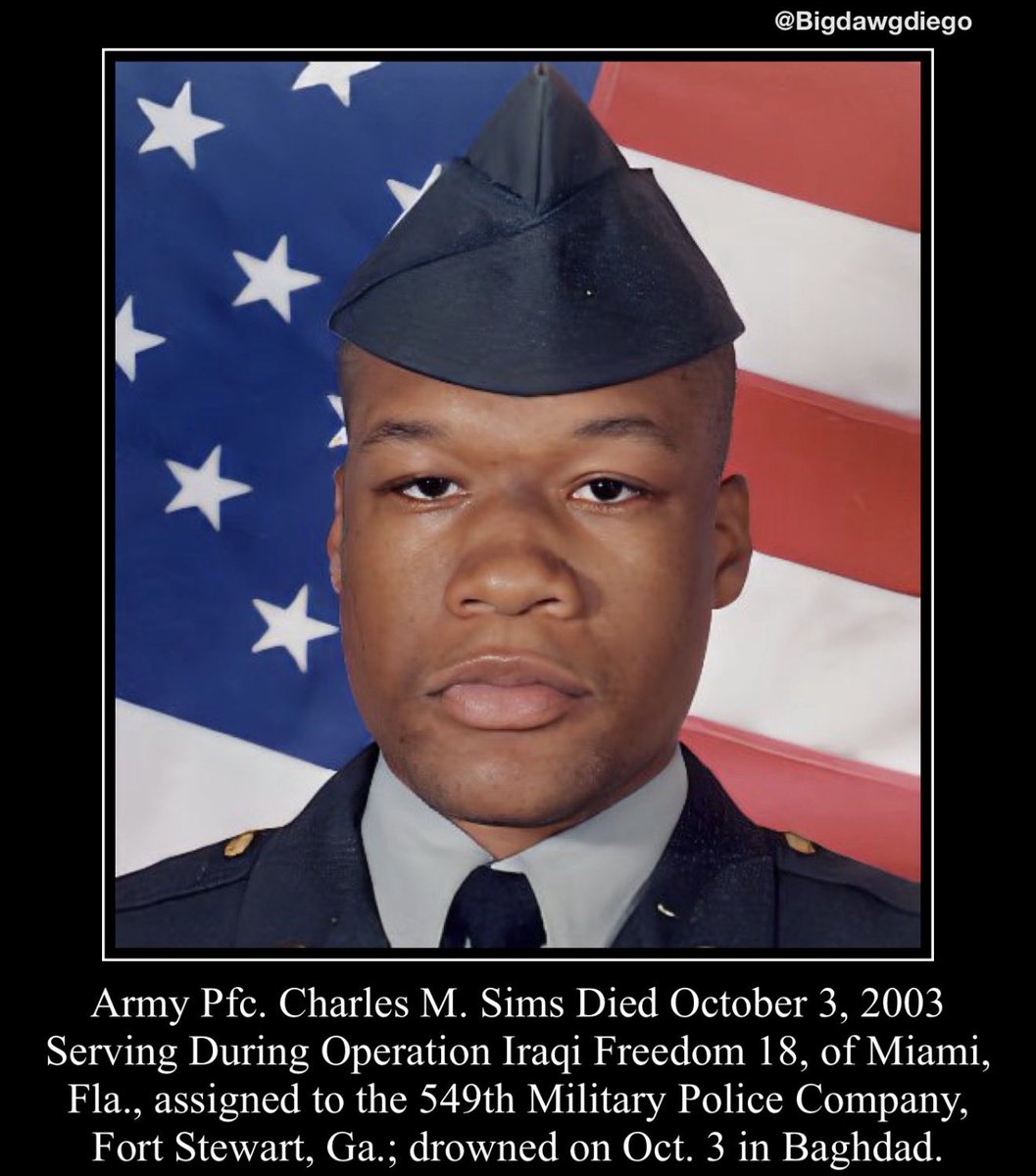 bigdawgjdub's tweet photo. "They say no man is truly Dead until he is
Forgotten, so Today I say your name so you are not."
#nooneleftbehind #rememberthefallen #warrior #usarmy #army #549thmilitarypolicecompany https://t.co/vuwfSi8fiu