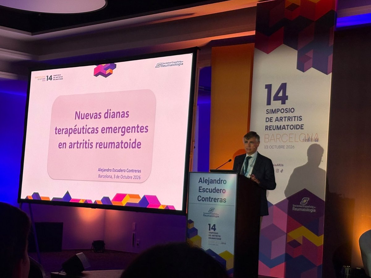 SAR_Andalucia's tweet photo. 🏆 Gran representación de la reumatología andaluza en el #SimposioAR26 de la @SEReumatologia.
Además, 2 de los 3 Premios Raimon Sanmartí a la investigación en artritis reumatoide han sido para equipos andaluces: H.U. Reina Sofía de Córdoba y H.R.U. de Málaga.
¡Enhorabuena! 👏💚 https://t.co/LB1YAxNeF1