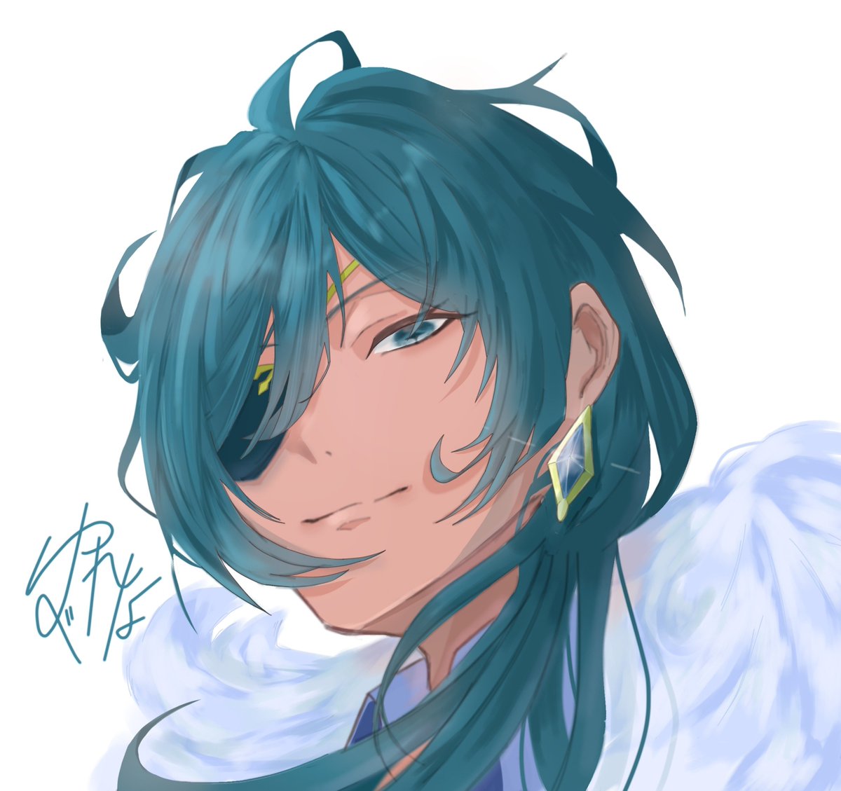 yugurena7's tweet photo. 厚塗り練習1
#原神 #原神イラスト #ガイア https://t.co/wLEByEVlGn