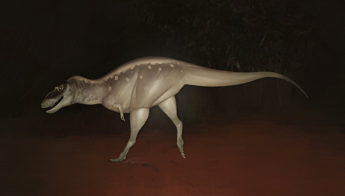 salmonartist1's tweet photo. Camera captured a lonely Tromerosaurus solumons somewhere on mountain https://t.co/rgt4CSGPjL