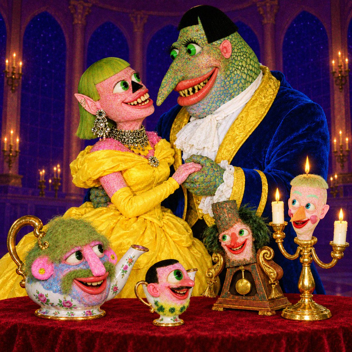 num1crush's tweet photo. GM, BEAUTY AND THE BEAST
TOMORROW WE MINT https://t.co/NXONM20O9D