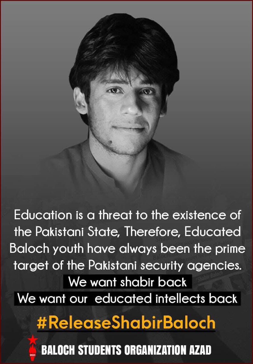 Molom_Mazaar's tweet photo. #ReleaseShabirBaloch
#SaveShabirBaloch
#SaveBSOAzadLeaders

@BSO__AZAD https://t.co/lT03JgMWGF