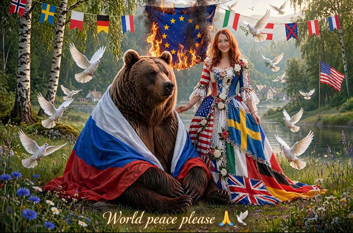 m_staveren86878's tweet photo. Good morning to you all. 💕 
Russia is not my enemy. ✌️ https://t.co/pH4jVLEA1r