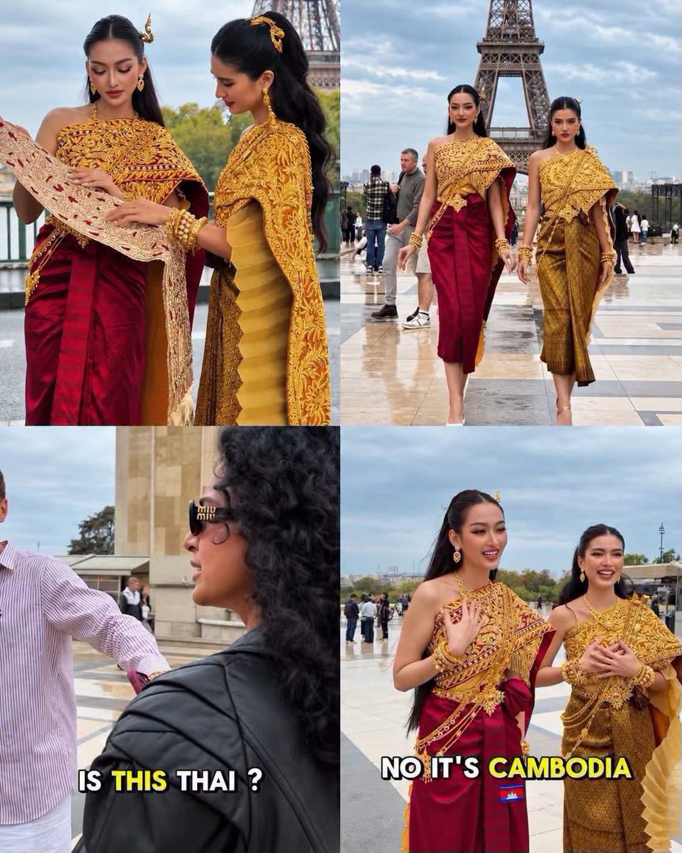 SovanRatana_'s tweet photo. Cambodia: The Ancient Heart of Southeast Asia 🇰🇭

While these beautiful cultures stand together, history whispers a deeper truth…

The mighty Khmer Empire (Cambodia) rose centuries before the others — building Angkor Wat, one of the greatest wonders of the world. https://t.co/h1bbNghSCu