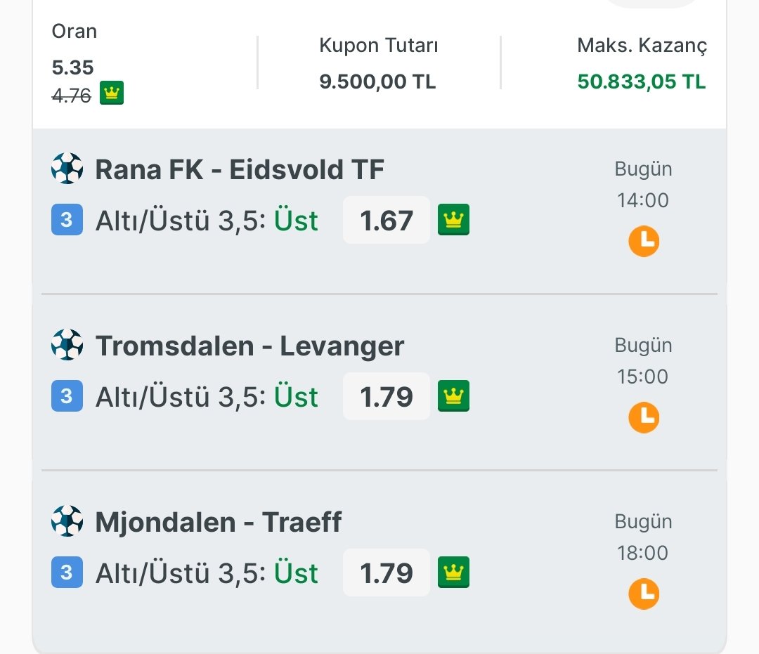 35KSP35's tweet photo. "İstatistikler incelendi, analizler tamamlandı. Günün en yüksek güvenli kuponu kanalda yayında! 🚀 🎯"
#iddaa #iddaatahminleri #gününanalizi #gününbankosu https://t.co/5xRnjH3561