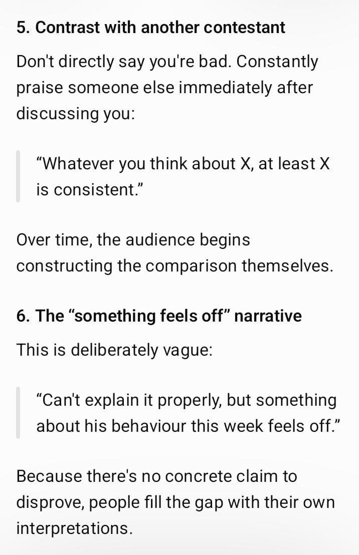 buttlegend786's tweet photo. Qazi fans this is how narrative is set and negative PR campaign is done .
Go thru all these and u will find a lot of similarities here on twitter (x).

#BB20 • #QaziTouqeer • #BiggBoss20 https://t.co/s5Rayo24mt