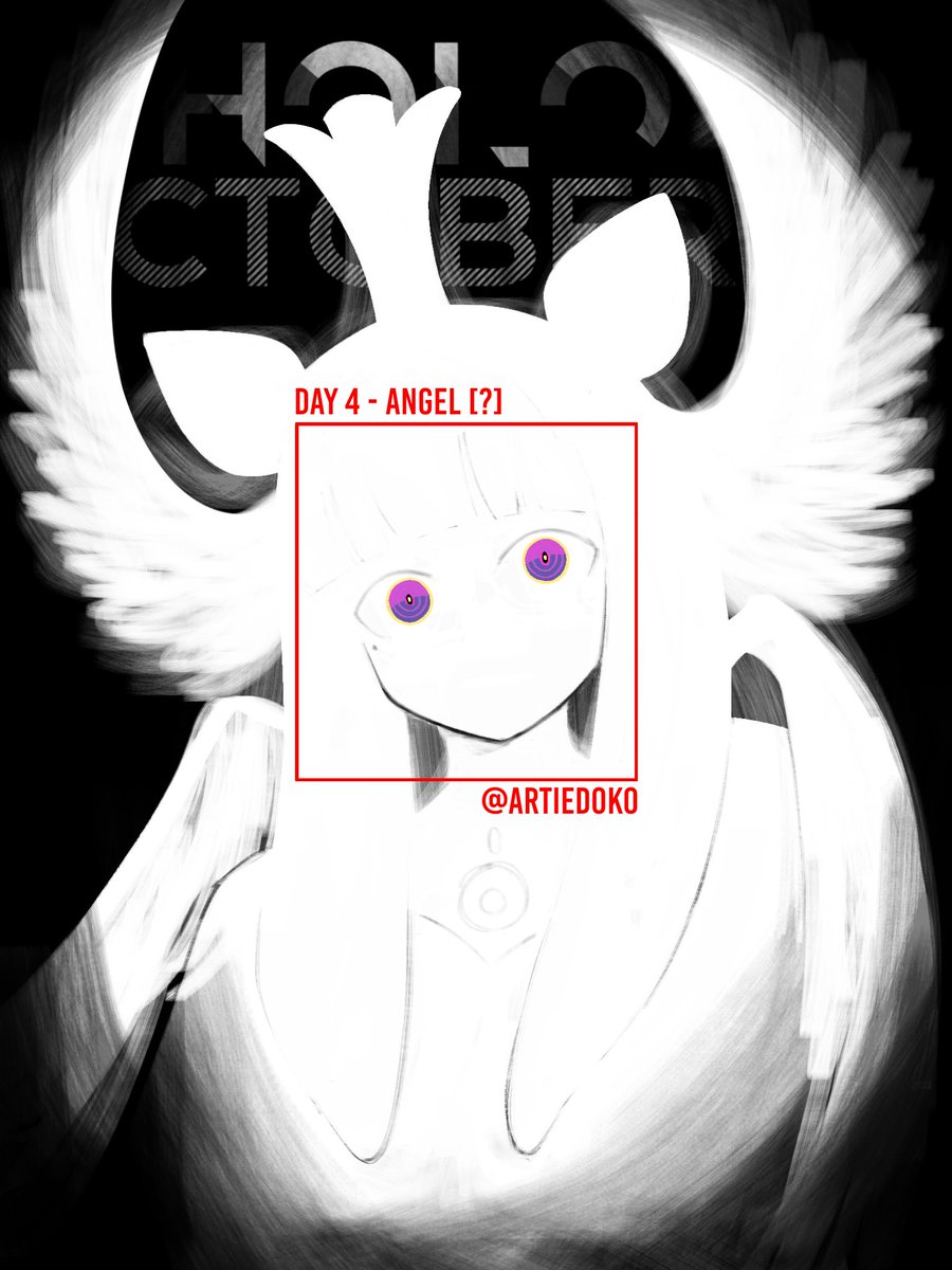 ArtieDoko's tweet photo. Day 4 - Angel
#HOLOctober #inART https://t.co/zQKZNz60L8