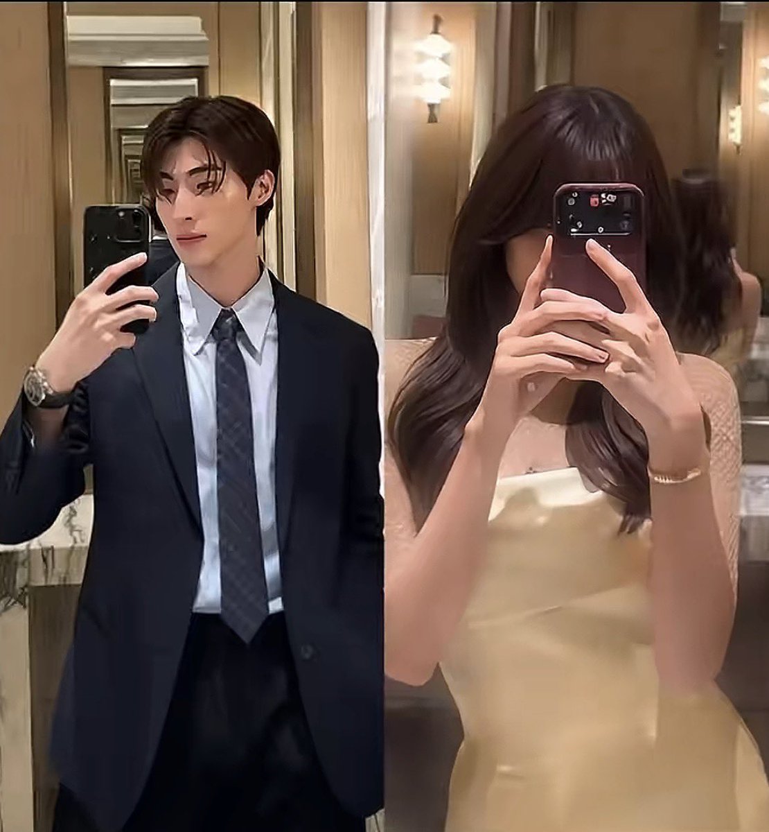 abcdfghtc's tweet photo. So, on the day of the wedding in Thailand, Blue and Lisa spent the night together 🥰 https://t.co/93EtybcCcq