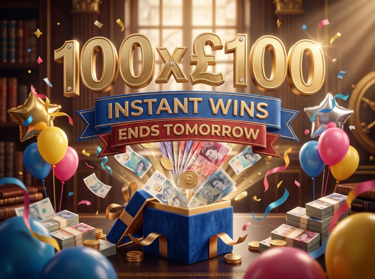 NITROUSCOMPS's tweet photo. ๐ฅ Over 90x 100 instant wins STILL to drop in tomorrowโs draw, plus a 500 ๐ธ end prize! ๐ท
๐๏ธ ON SALE for just 0.19 that's 24% OFF!
Grab yours now! ๐
https://t.co/4GbDr159mF
#InstantWin #CashGiveaway #WinCash #NitrousCompetitions https://t.co/GGDcQiYfoC
