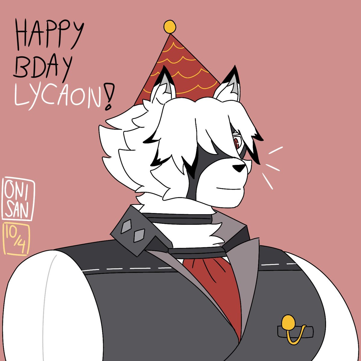 Oni_sanhere's tweet photo. Happy Birthday to the person who's the only reason I started playing this game!! 🥳🎉🎂

#VonLycaon #zzzero #ZenlessZoneZero‌ https://t.co/4Rr8St6ULr