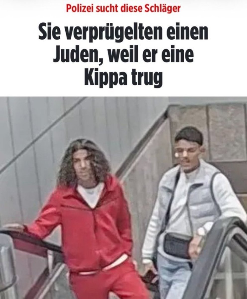 75Jamin's tweet photo. Sie verprügelten den Juden nicht, weil er eine Kippa trug. Sie verprügelten den Juden, weil er Jude ist. An der Kippa konnten sie ihn erkennen. https://t.co/u5I45jLoHZ