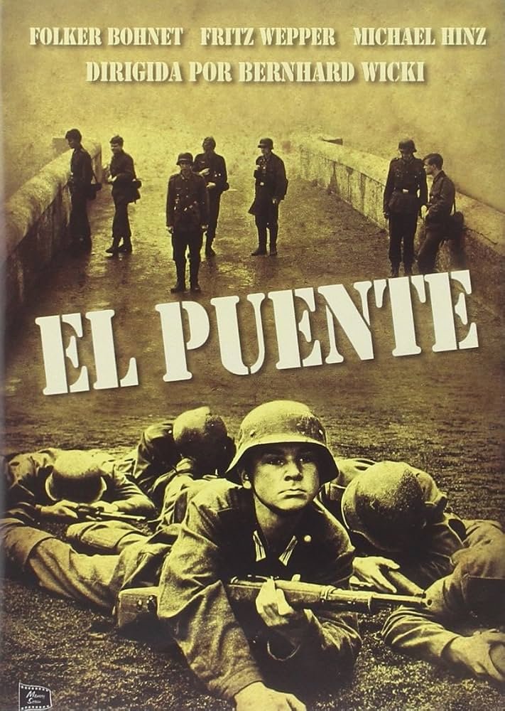 remerikos's tweet photo. Los NAZIS han vuelto a mandar niños a hacer su guerra

(El puente, peli de Bernhard Wicki 1959) https://t.co/WXIENdbRBH