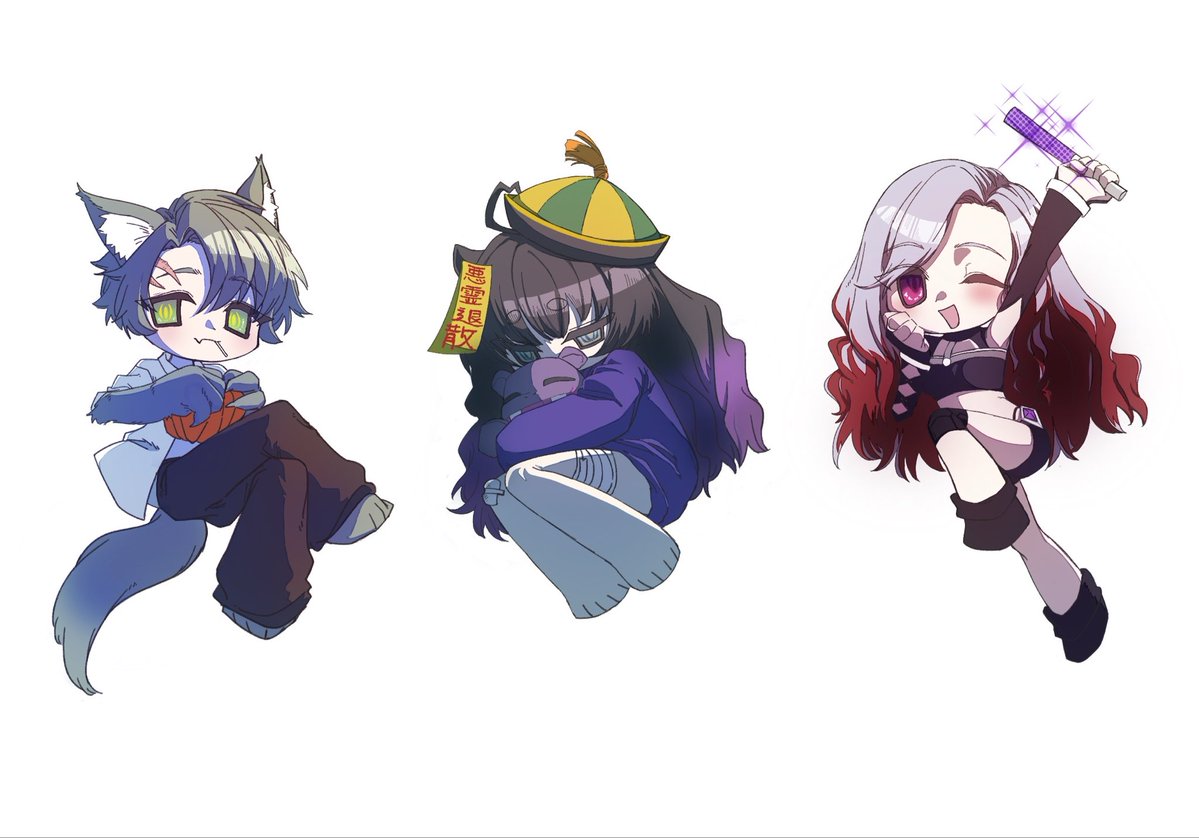 kzhz26's tweet photo. シルバーウィーク企画でおまけで書いたミニキャラ完成✨️
これで完全に企画終了になります！
次の機会がありましたらご参加お待ちしております🙇‍♀️

@ALUCARD_REINA 
@Shn_game 
@TKY__zero https://t.co/xRbV7ZJUa1