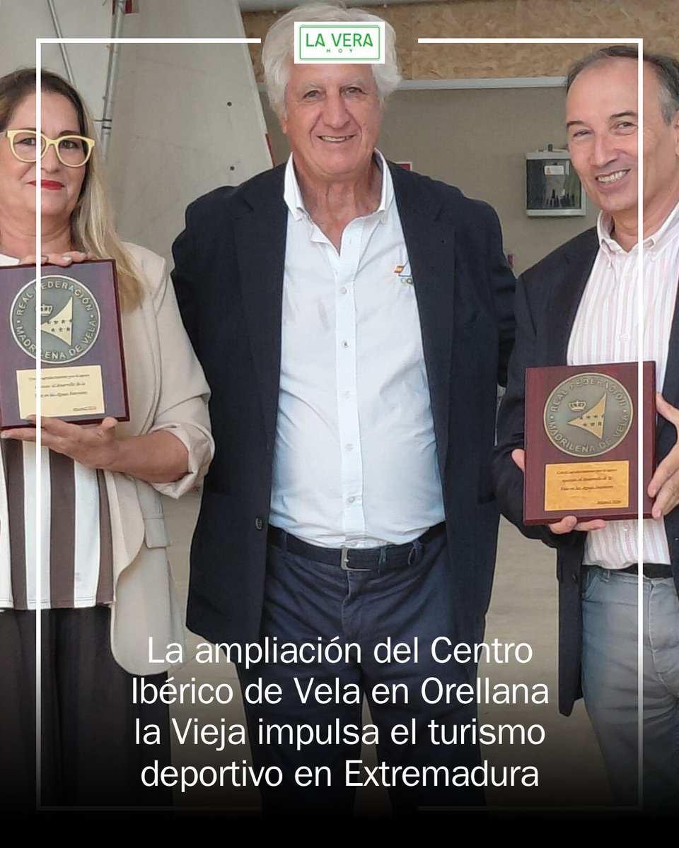LaVeraEdon's tweet photo. ⛵ Orellana la Vieja amplía su Centro Ibérico de Vela con un nuevo hangar para almacenar y mantener embarcaciones y equipos náuticos. La infraestructura busca mejorar la formación y las competiciones e impulsar el turismo deportivo en Extremadura.... https://t.co/EJKui326fY https://t.co/h0xNyY9NKn