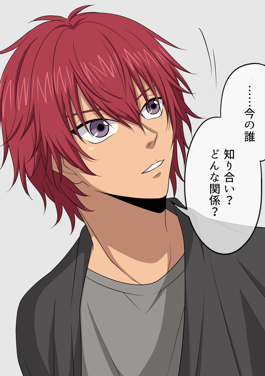 tp_a_o's tweet photo. 好きな子が知らない男に言い寄られてた(リョ/菊/丸/赤)
※モブ男→夢主
※付き合ってない

#tnprプラス https://t.co/W4okxjaWlW