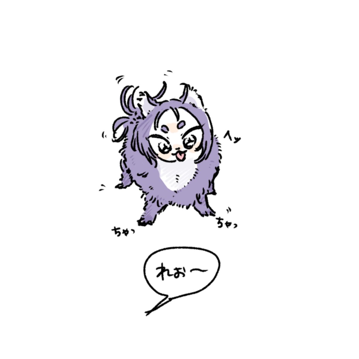 BlueBabyBoo_'s tweet photo. かわいい🐕の動画をみたので
ポメroでかきました😄 https://t.co/OTbkemyWh6