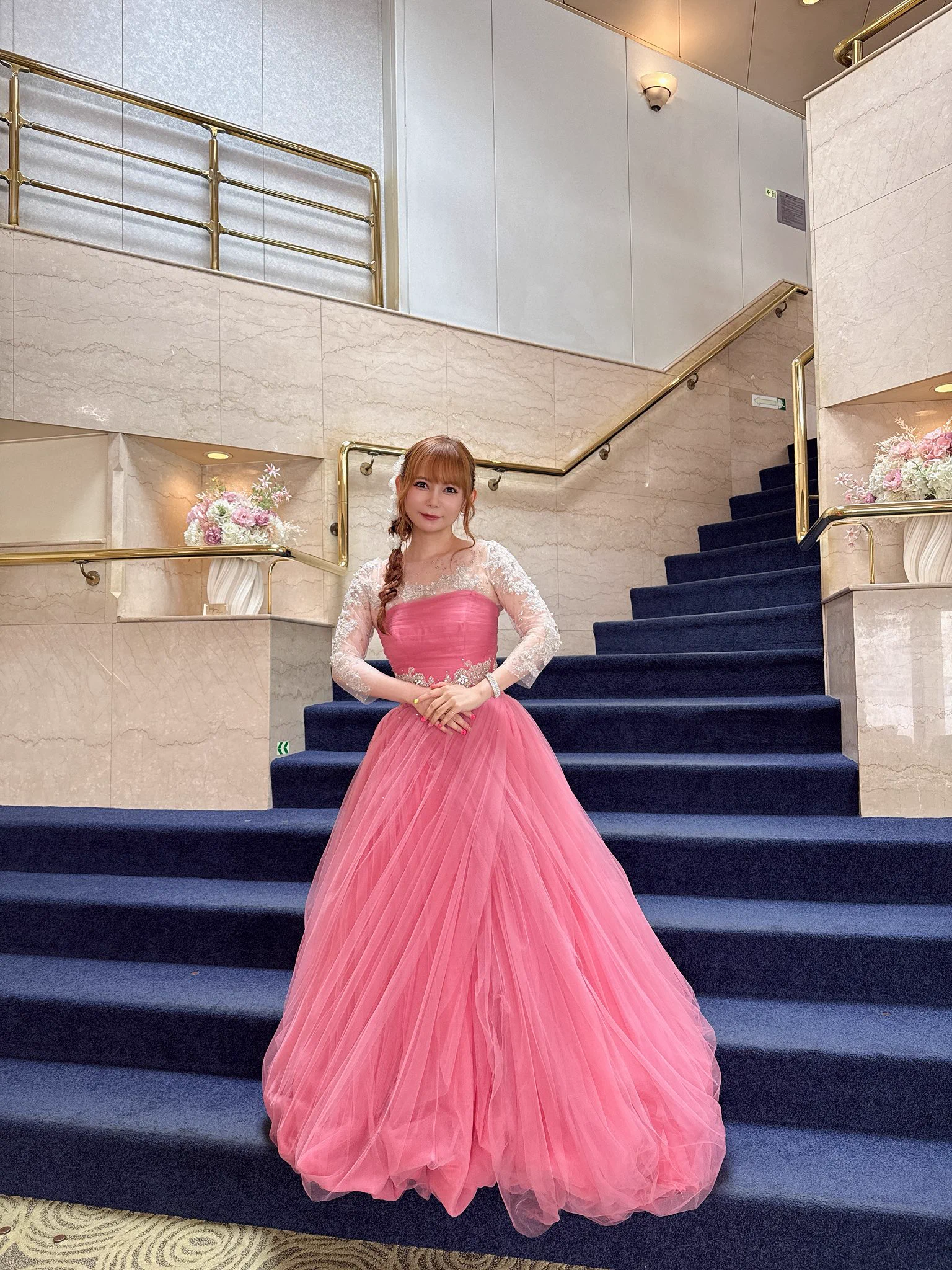 🍉中川翔子🍉🐈‍⬛ в X: „ピンクの素敵なドレス💓 ピンキーリング