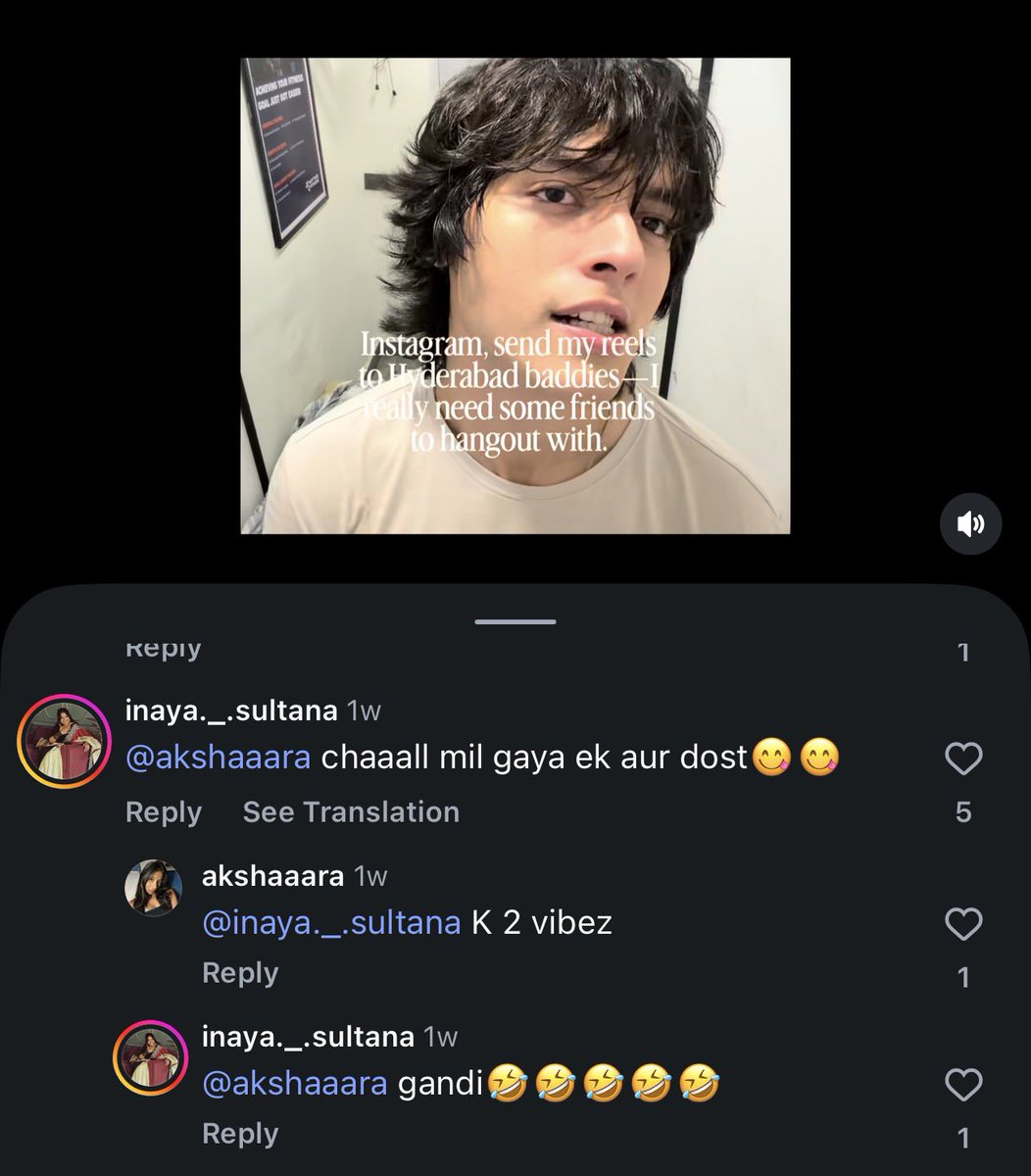 BackupBrainy's tweet photo. Some Muslim guy posts a reel saying he needs some “baddies” to hang out

Check comments.

Muslim girls tagging their Hindu friends

What’s your opinion on this? https://t.co/UwKz8e3wzJ