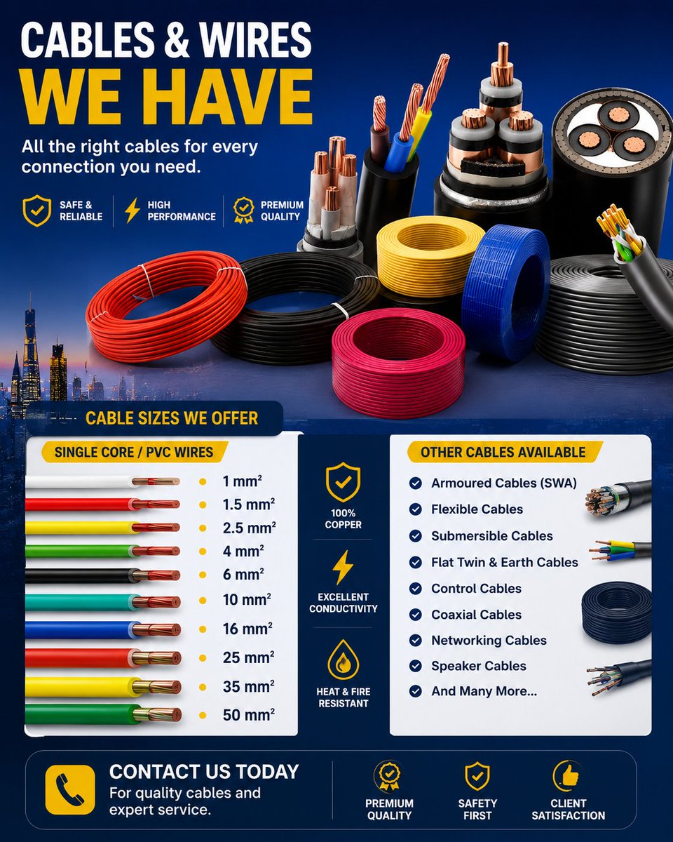 OkparaPee's tweet photo. ⚡ WELCOME TO GREAT IYKE ELECTRICAL!
Are you looking for professional electrical services you can trust?
Follow us for electrical tips, project transformations
⚡ Great Iyke Electrical — Powering Your World, Professionally.
#electrical #electricians #cableproject https://t.co/Hdtz6FlfJj