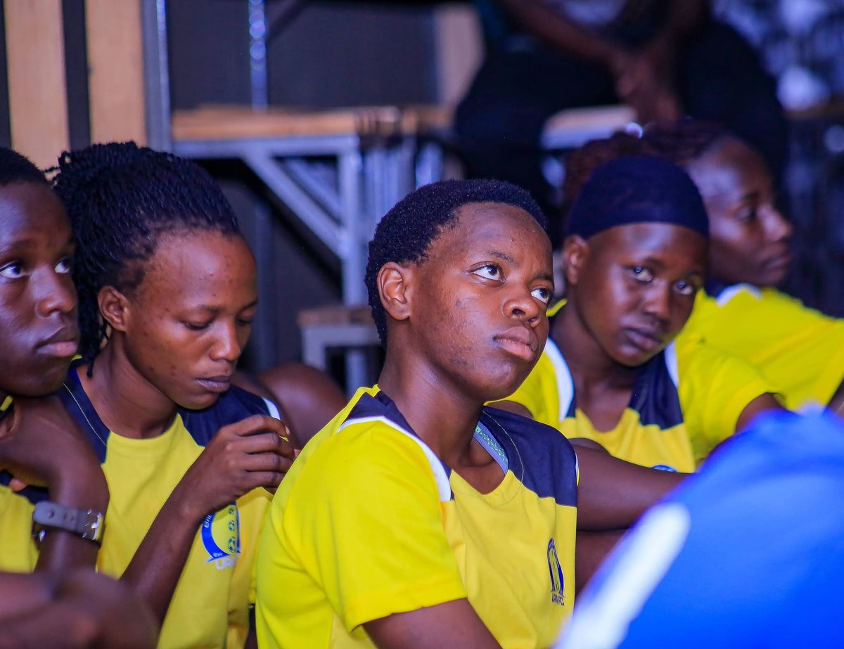 ura_lfc's tweet photo. Our CEO Allan Munaaba had a word with the Women Tax Collectors at Hamz Stadium, urging them to keep working hard, live by the club’s values and always fight for and protect the badge—on and off the pitch. 

#URALadiesFC | #OneTeamOneDream https://t.co/OEZYpmMLmb