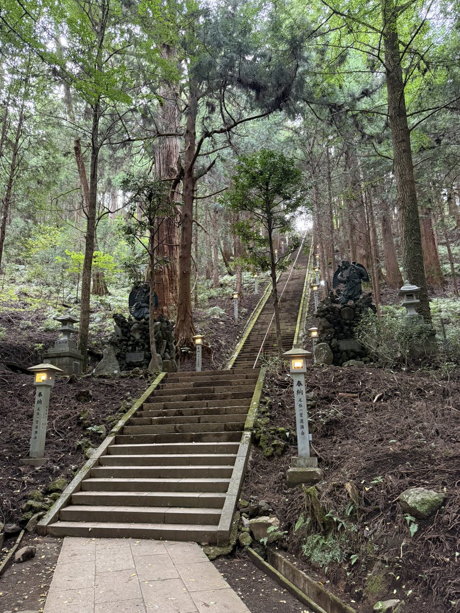 mika_sanosuke's tweet photo. 今年も、天狗のお寺『大雄山最乗寺』に行ってきた。
相変わらず自然豊かで、相変わらずえげつない階段を登る。
心が引き締まるな。
#児童文学 #大雄山 #自然 https://t.co/ATYXvPHlae