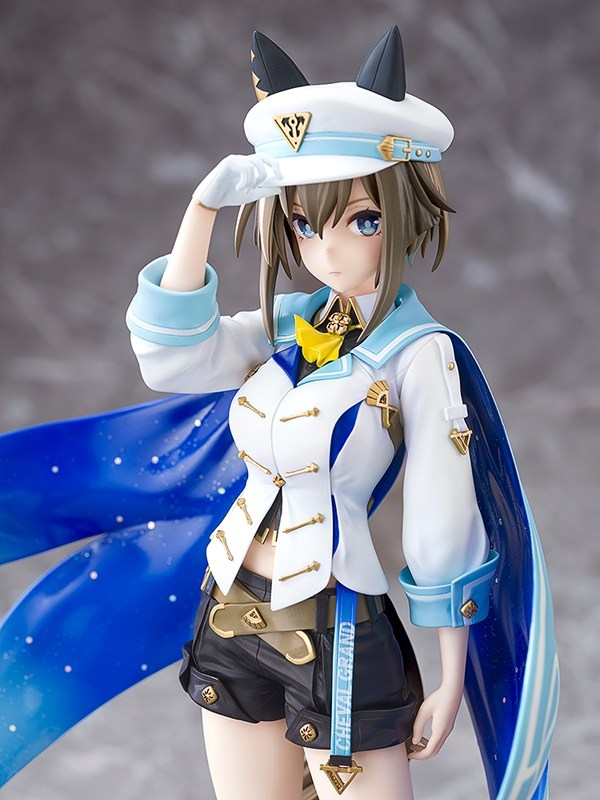 umamusu_goods's tweet photo. 爽やかなマリンスタイルのシュヴァルグランに注目✨

【ウマ娘 プリティーダービー シュヴァルグラン 1/7 完成品フィギュア【再販】】

帽子に手を添えたポーズや、風になびく衣装を丁寧に立体化！

アニメイトオンラインで予約受付中！3%OFF
https://t.co/ppdV7YHs7a https://t.co/spsf5eDcZH