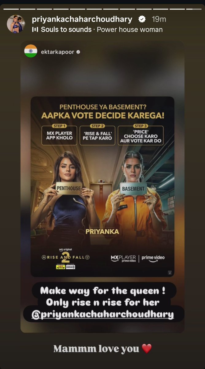 lordshivaachild's tweet photo. Omg! Priyanka loud hai, makeup jyada lgati hai, GM nhi bolti

Heroines shouldn't behave like this, they should behave like that. They don't do reality show. Marr gye, lutt gye 😪🍼🍼

Meanwhile heroine's producer &amp; CD from last show 👇

#PriyankaChaharChoudhary
#RiseAndFallS2 https://t.co/N1IJN8WEMN