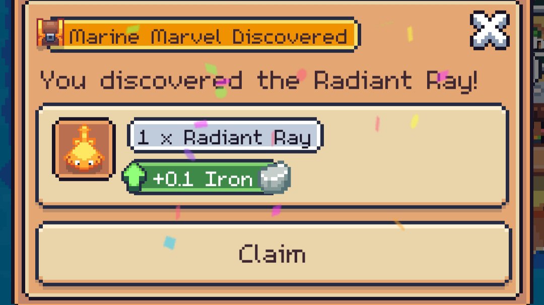serafinus_teddy's tweet photo. Finally got another Marine Marvel, Radiant Ray ❤️
@0xSunflowerLand
#SunflowerLandWeekly
#SunflowerLandFarm https://t.co/8rH0ynCzas