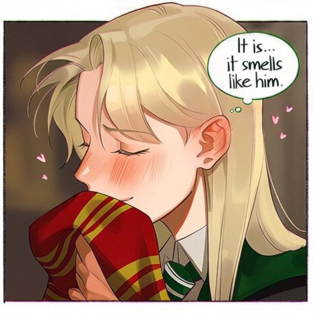 serpensprincess's tweet photo. ⠀⠀ 
Nadie la esta mirando,       aprovecha.
Huele a Potter,      le encanta tanto.
⠀⠀ https://t.co/wGBSiZrjCX