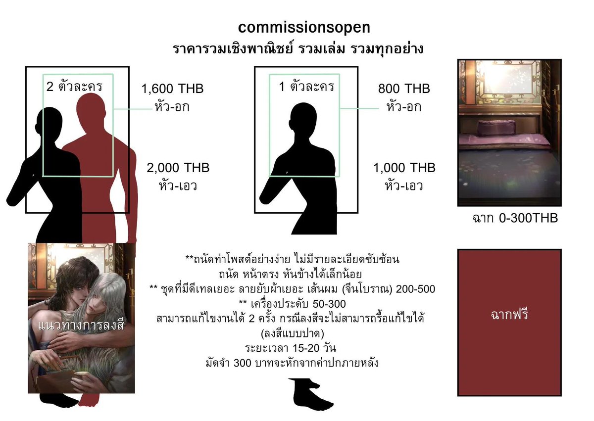 SPYRIPO_04's tweet photo. เรท commissions 
สนใจทักสอบถามได้นะครับ ไม่จองไม่เป็นไรครับ https://t.co/Wx0N7JqmSd