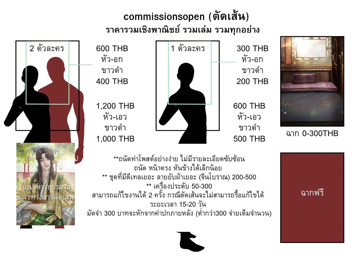 SPYRIPO_04's tweet photo. เรท commissions 
สนใจทักสอบถามได้นะครับ ไม่จองไม่เป็นไรครับ https://t.co/Wx0N7JqmSd
