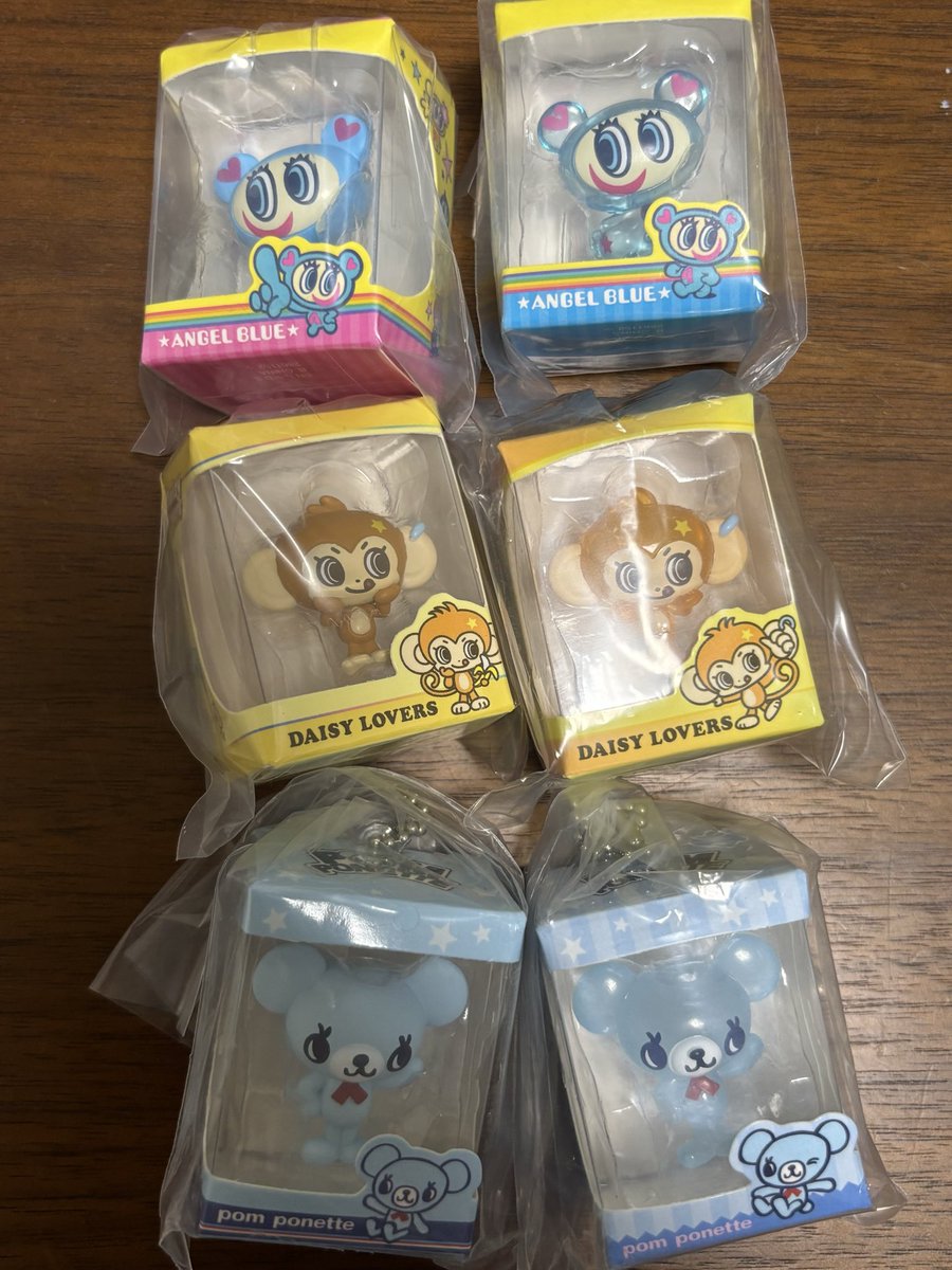money51m7's tweet photo. ナルミヤキャラクターズ　ミニチュアパッケージチャーム

【譲】
デイジーラバーズ(ノーマルVer.)
デイジーラバーズ(クリアVer.)
ポンポネット(ノーマルVer.)
ポンポネット(クリアVer.)
エンジェルブルー(ノーマルVer.)
エンジェルブルー(クリアVer.)

【求】
定価＋送料

お気軽にお声がけください。 https://t.co/uVbs0AgODz