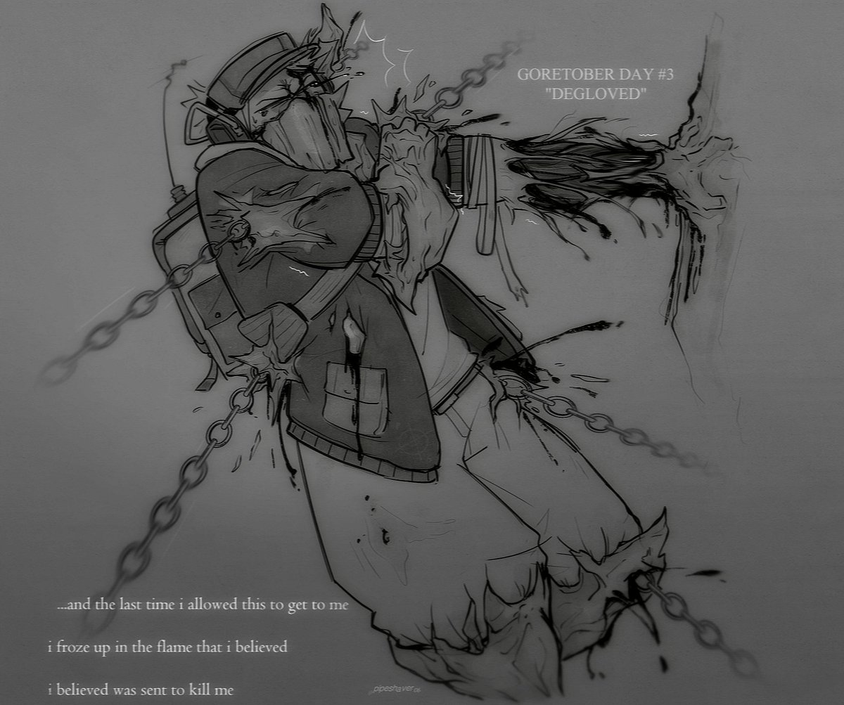 pipeshaver06's tweet photo. Took it upon myself to make my own #Goretober prompt chart. I'm already behind 😅

Day 2 - "Blood Eagle"
Day 3 - "Degloved"

#madnesscombat #madcom https://t.co/AUJnmOBq1H