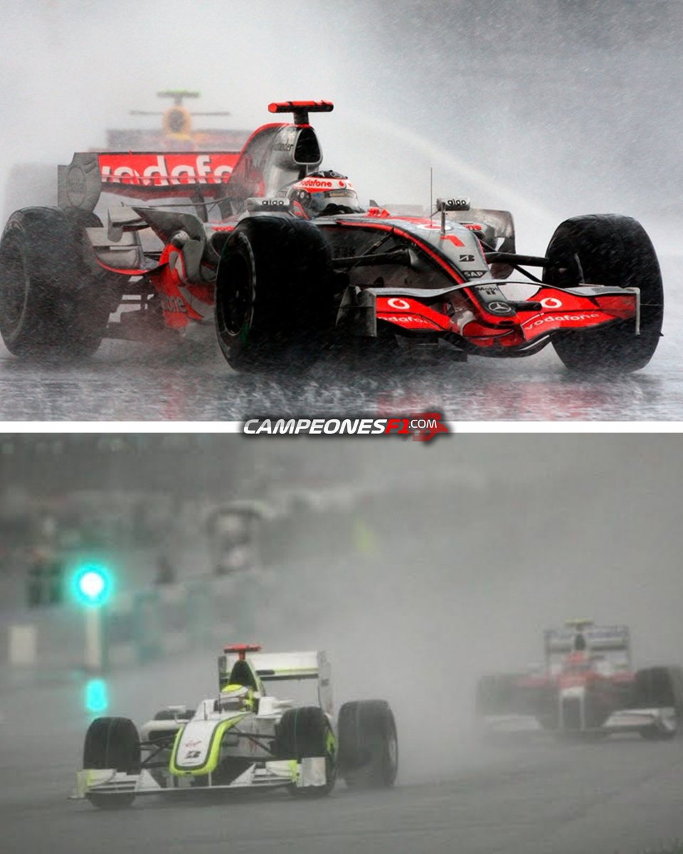 Campeonesnet's tweet photo. #F1 | ⛈️ Hubo un momento donde la Fórmula 1 corría bajo la lluvia y nos daba un hermoso espectáculo... https://t.co/Sm7jp9bIW4