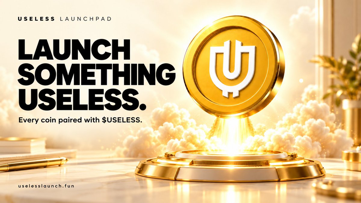 useless_launch's tweet photo. Your next useless idea belongs here. 🪙🚀

Launch a coin paired with $USELESS and let the buyback &amp; burn cycle run.

Zero promises. Something to burn.

https://t.co/4VBL6EquIB https://t.co/Ga4TvvRHlr